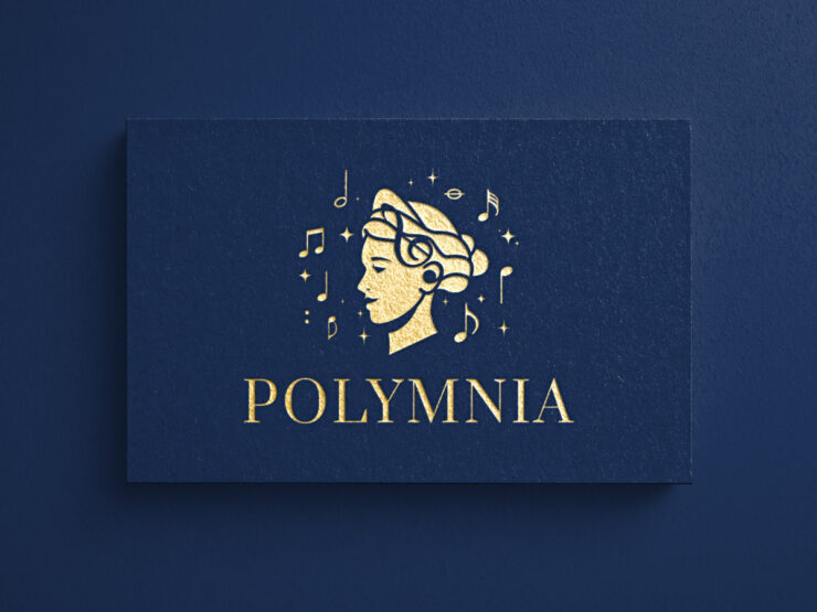 Polymnia Logo Mockup